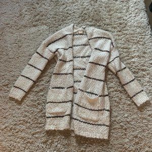 Lovely Lash Spice Striped Cardigan Sweater Altar'd State